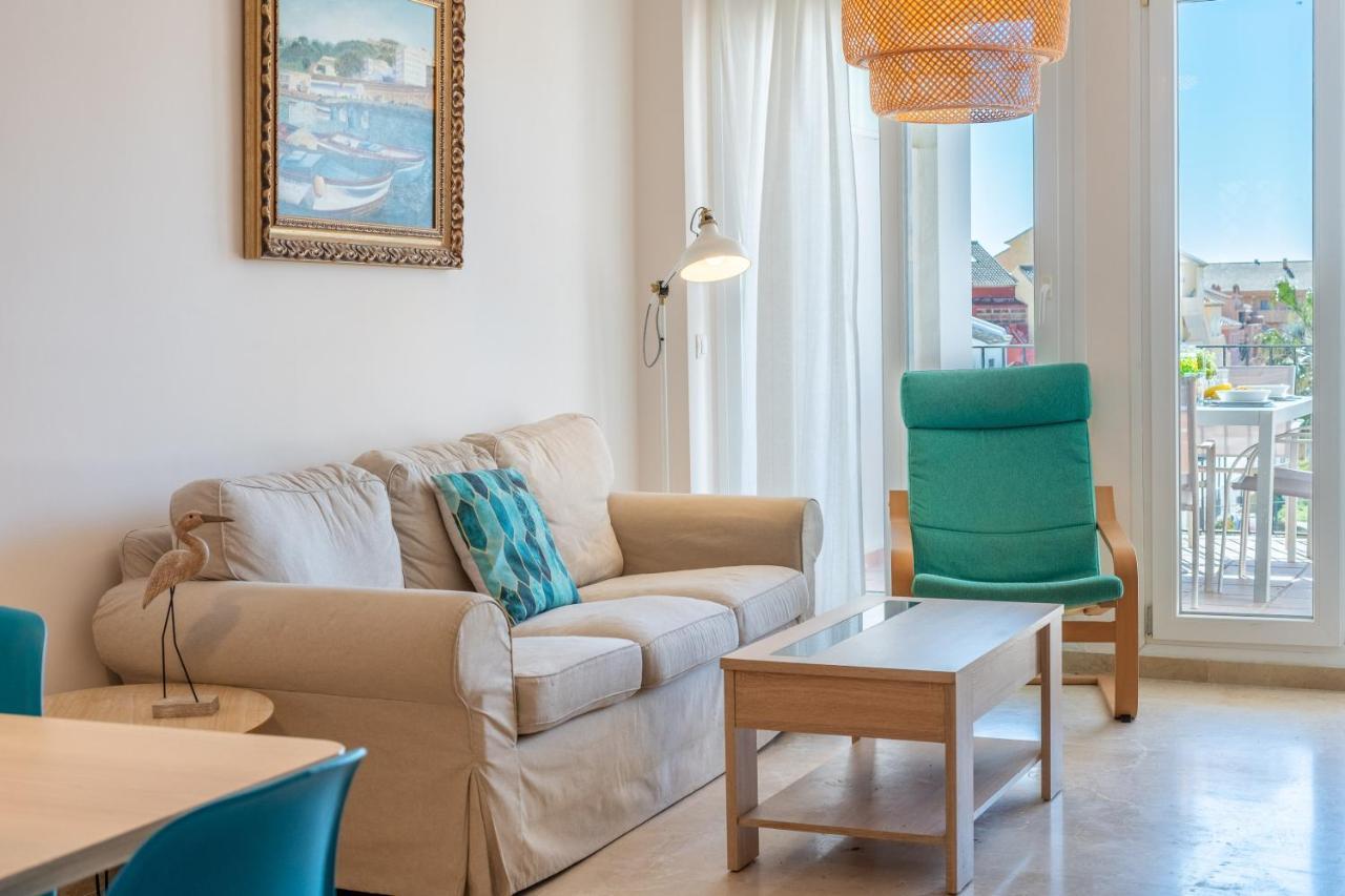 Apartamento Con Vistas Al Mar En Manilva Playa 외부 사진
