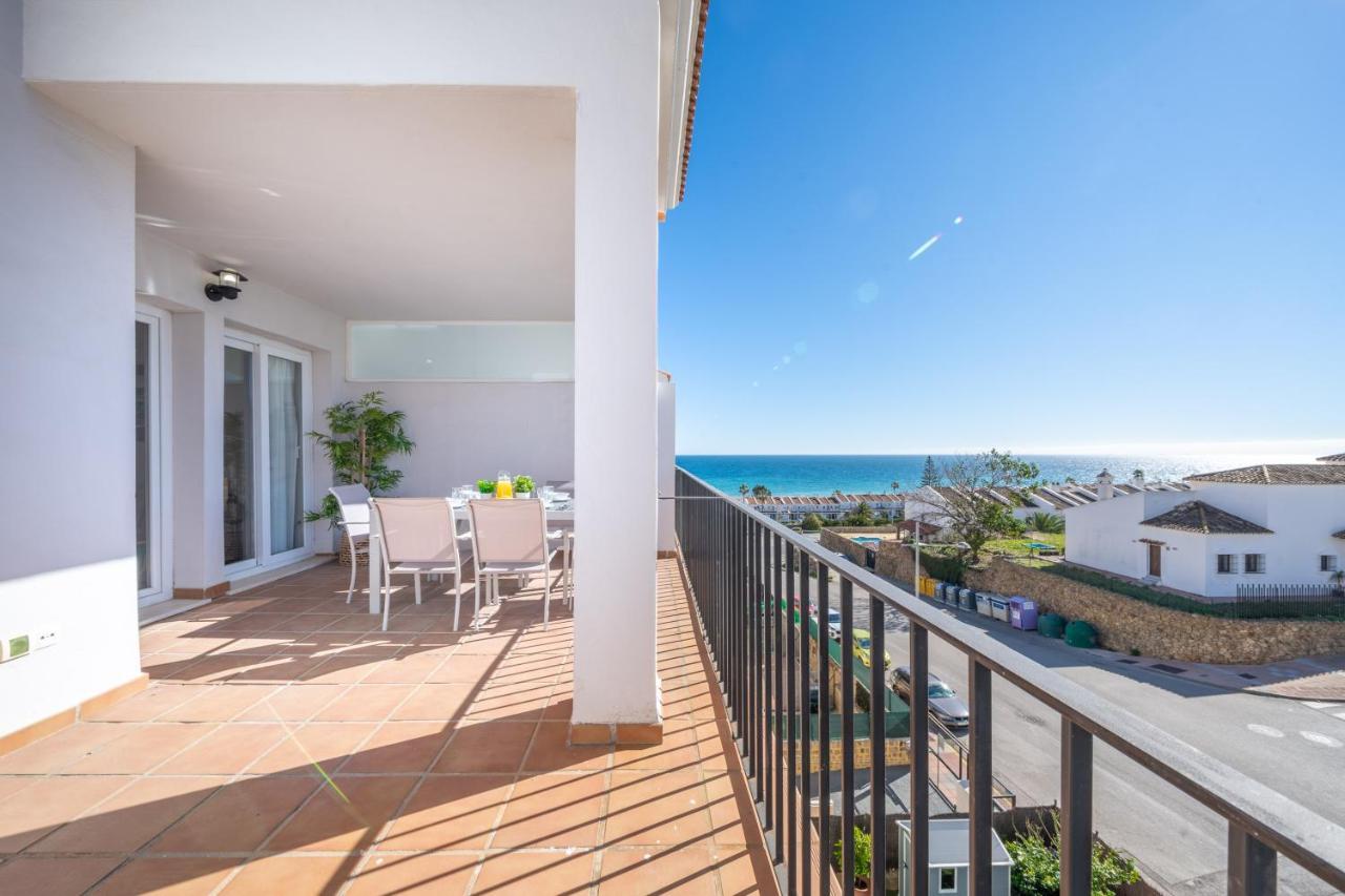 Apartamento Con Vistas Al Mar En Manilva Playa 외부 사진